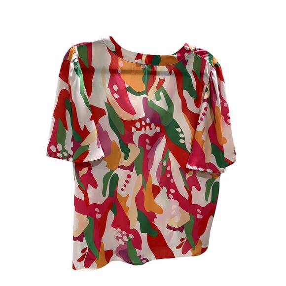 Flying Tomato Summer Woven Top - Size Large (EUC) - Picture 2 of 7